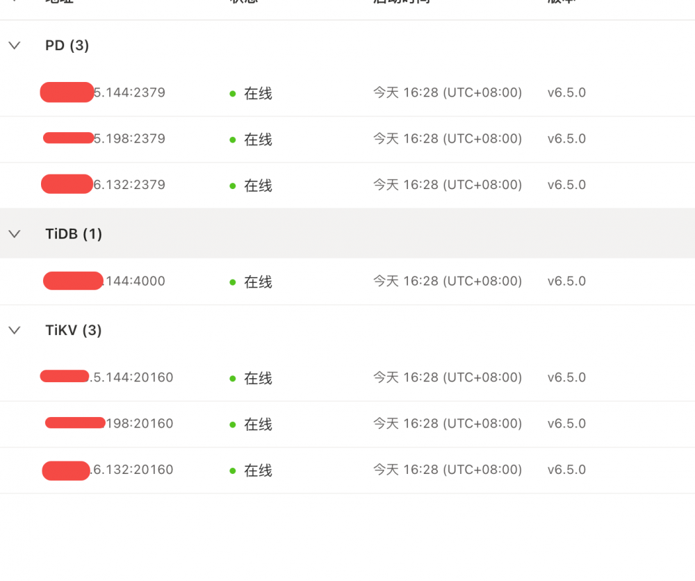 将TiDB各服务组件混布到物理机集群和K8S环境