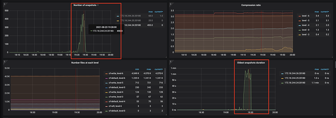 snapshot监控信息