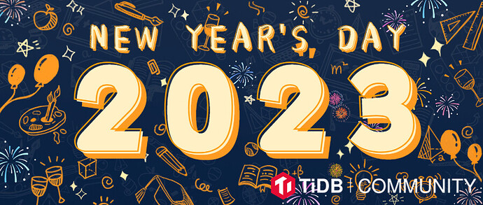 元旦2023跨年祝福首图