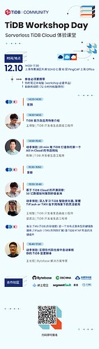 workshop 活动议程