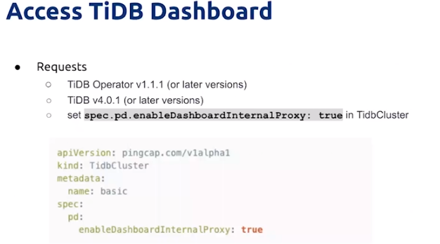 【TiDB 4.0 PCTA 学习笔记】-3.2.1 TiDB Cluster Monitoring（K8s 部署的 TiDB 集群监控）@2 ...